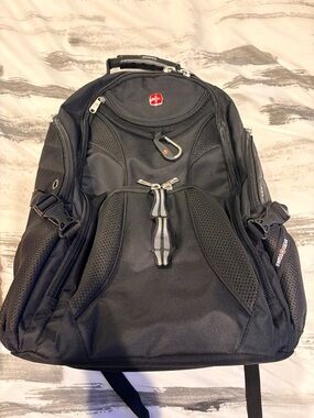 SwissGear Black Travel Backpack/Laptop Bag